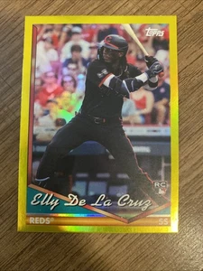 2024 Topps Archives - 1994 Topps Elly De La Cruz #300 Yellow Foilboard (RC) - Bild 1 von 2