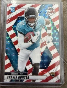 Travis Hunter 2025 Panini Mosaic Football Red and White Stripe Rookie #301 - Bild 1 von 1