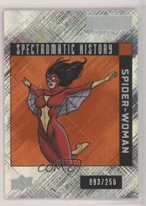 2023 Allegiance Avengers vs X-Men Spectromatic History Orange Spider-Woman 11qd - Picture 1 of 3