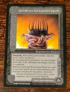 Fury of the Iron Crown - GERMAN - MECCG Promo - Middle-Earth CCG - Picture 1 of 6