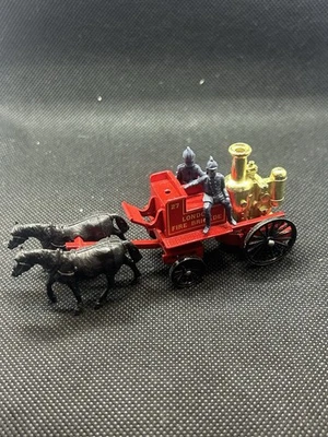 Vintage Lledo Days Gone - Two Horses - London Fire Brigade Made in England - Image 1 of 4