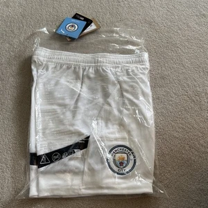 Manchester City Puma Shorts Age 9-10 Years - Picture 1 of 3