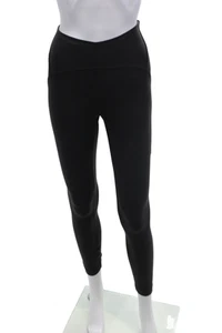 Leggings donna Lululemon tinta unita sportivi vita alta nero taglia 4 - Foto 1 di 4
