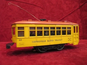 Lionel #60 O Gauge Lionelville Rapid Transit Trolley Tested - Picture 1 of 15