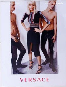 Modische Damenhandtasche Schuhe langes Bein Print Ad Versace 0,84 - Bild 1 von 1