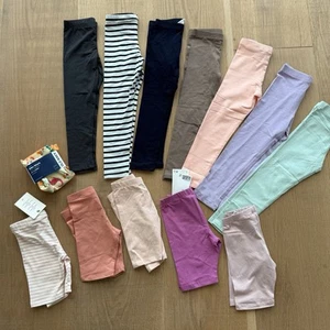H&M & Old Navy Girls NEW NWT/NWOT 14 Item Toddler Bottoms Bundle - Size 4T - #4A - Picture 1 of 9