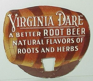 Virginia Dare Root Beer Bottle Topper - Picture 1 of 3