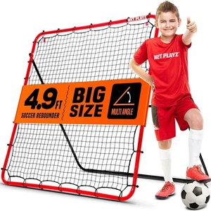 NETPLAYZ Soccer Rebounder, Kickback Rebound Net - Football Training - Picture 1 of 5