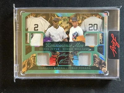 Hoja Arte del Deporte 2023 - Renaissance Yankees Hombres Jeter, Rivera y Etc/3 Foto 1 de 2