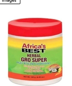 Africa’s Best Herbal Gro Super Haar & Kopfhaut Conditioner 5,25oz 1 Stück - Bild 1 von 2