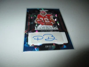 Dwayne Bowe 2024 Panini Prizm Franchise Legends Auto Blue Ice Prizm #FL-DBE /99 - Picture 1 of 1