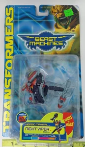 2000 Transformers Beast Machines Night Viper Heroic Maximal Cobra Sealed - Picture 1 of 7