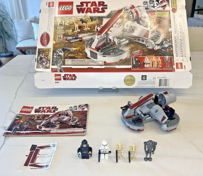 Lego Star Wars: Republic Swamp Speeder 8091 100% completo com figos, manual e caixa - Imagem 1 de 4