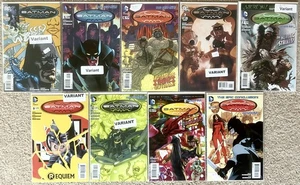 Batman Incorporated Variants (1st Series) DC 9 Comics Lot.  See pics - Picture 1 of 11