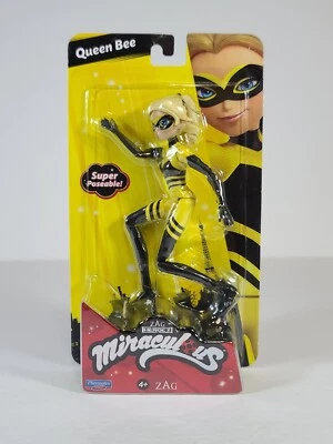 玩伴玩具 5 英寸神奇蜂王克洛伊资产阶级可动人偶 ZAG Heroez — 第 1/3 张图片