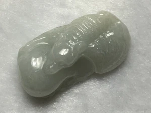 A grade Natural Precious Jadeite jade carving pendant jewllry wholesale - Picture 1 of 12