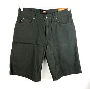 Timberland Pro Men’s Original Fit Dark Grey Denim Shorts Size 30 - Picture 1 of 3