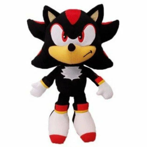 9" Jakks Pacific Sonic The Hedgehog 30th Anniversary Shadow Toy Plush Cover