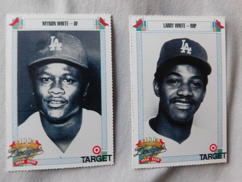 1990 Target Dodgers 100th Anniversary SGA #848-1105 Baseball Card Pick one - Image 1 of 1