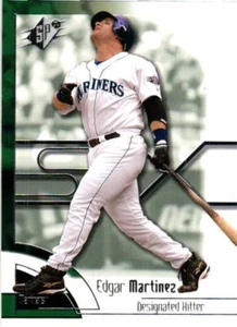 2002 UPPER DECK SPX EDGAR MARTINEZ BASEBALL CARD - Picture 1 of 2