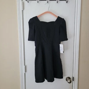 Habitual Mädchen Puff Ärmel Fit and Flare Kleid 12 neu mit Etikett - Bild 1 von 9