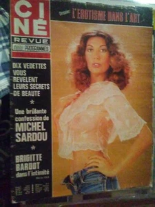 A VINTAGE EDITION OF THE FRENCH MAGAZINE CINE REVUE fea MARILYNE COLE ON COVER - Bild 1 von 5