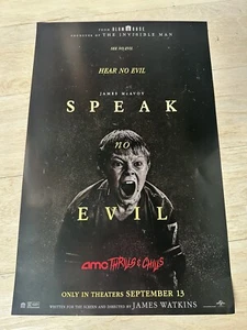 Póster de la película Speak No Evil 11x17 AMC Thrills & Chills 2024 - Imagen 1 de 1
