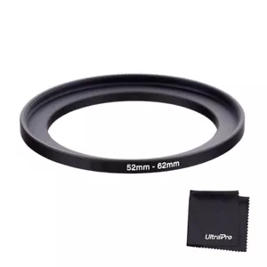 52-62mm Step-Up SLR Lens Metal Adapter Ring - Picture 1 of 5