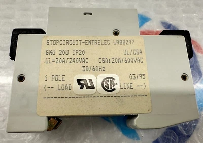 ENTRELEC STOP-CIRCUIT LR88297 1 POLE 3A CIRCUIT BREAKER - Image 1 of 3