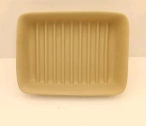 The Pampered Chef Teglia da Forno Rettangolare in Ceramica 9x6,75x1,75 Rigata 5122 USA - Foto 1 di 4