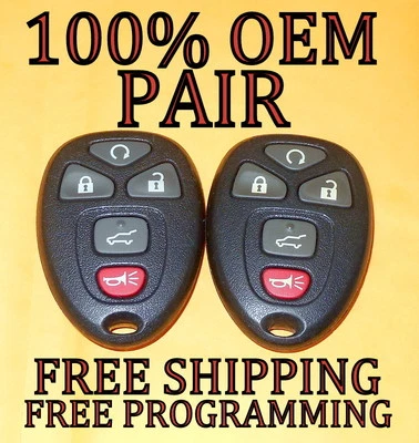 OEM PAR GM GMC CHEVY TAHOE SUBURBAN YUKON ESCALADE MANDO A DISTANCIA SIN LLAVE OUC60270 Foto 1 de 2