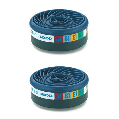 MOLDEX 9400 COPPIA FILTRI GAS A1B1E1K1 PER RESPIRATORE SERIE 9000 EASYLOCK - Immagine 1 di 1