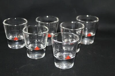 6 x Original Sierra Tequila Shot Glas Gläser Schnapsglas 2 cl Mexico NEU OVP