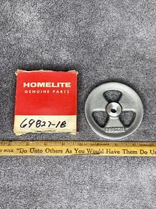 OEM Homelite 69827-1B Cut-Off Saw Blade Drive Pulley for XL-98A New Old Stock - Picture 1 of 6
