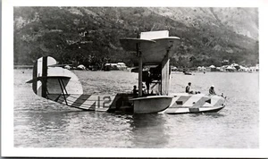 Curtiss Biplane Photo (3 x 5 in) "F" Flying Boat - Picture 1 of 3
