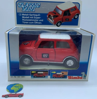 Simba Mini Cooper Rally Montecarlo 1970,  modello scala (1:24), vintage (2461) - Immagine 1 di 4