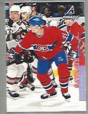 1997-98 Pinnacle Canadiens Hockey Card #152 Brian Savage