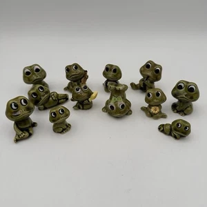 Vintage Neil der Frosch Figuren Lot (12) Sears Rehbock, Made in Japan - Bild 1 von 12