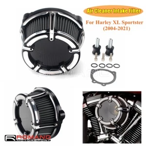 Clarity Air Cleaner Intake Filter For Harley Sportster Iron 883 1200 XL 2004-UP - Picture 1 of 12