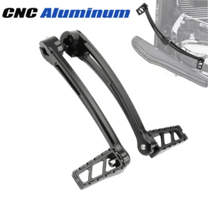 Heel Toe Shift Lever w/ Shifter Peg For Harley Touring Road Glide King FLHR FLHT - Picture 1 of 8