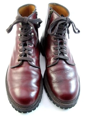 Allen Edmonds "Higgins Mill" IMPERMEABLES Botas con Cremallera 10 D Borgoña (463N) Foto 1 de 4