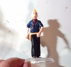 tin tin y milu los viajes de herge figurita coleccionable tin03 - Imagen 1 de 4