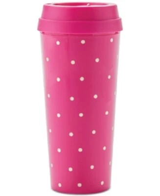 Taza térmica Kate Spade New York Larabee punto rosa Foto 1 de 2