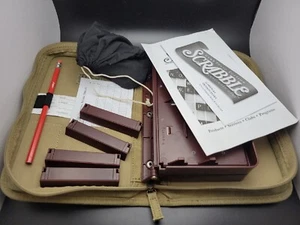 Vintage 2001 Exclusive L.L. Bean Crossword Scrabble Game Folio Edition RARE - Picture 1 of 10