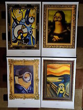 MINIONS (11" x 17") Movie Collector's  Prints ( Set of 4 )