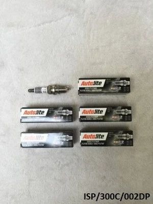 6 x DOUBLE PLATINUM Spark Plug for Chrysler 300C 3.5L 2005-2010 ISP/300C/002DP - Image 1 of 4