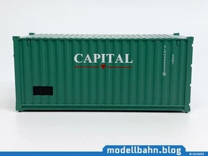 Contenitore Mintgrüner 20 piedi ""Capital"" in 1:87 (H0) - Foto 1 di 5