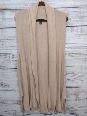 Suéter Forever 21 para mujer 2X marrón sin mangas largo Foto 1 de 4