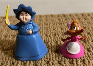 SLEEPING BEAUTY disney Godmother & Mouse pvc figure / cake toppers - Picture 1 of 3