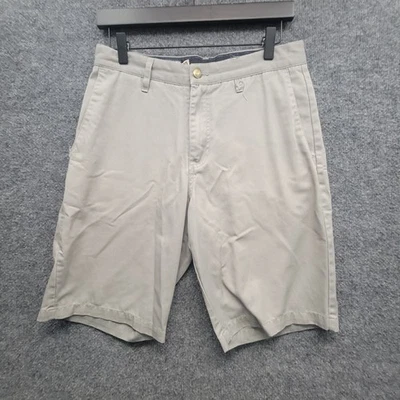 Volcom Chino Shorts Mens Size 30 Gray Flat Front Casual - Image 1 of 4